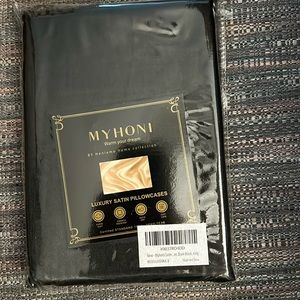 My Honi Warm Your Dream Luxury Satin Pillowcases 2 King Pillowcases 20x40 In